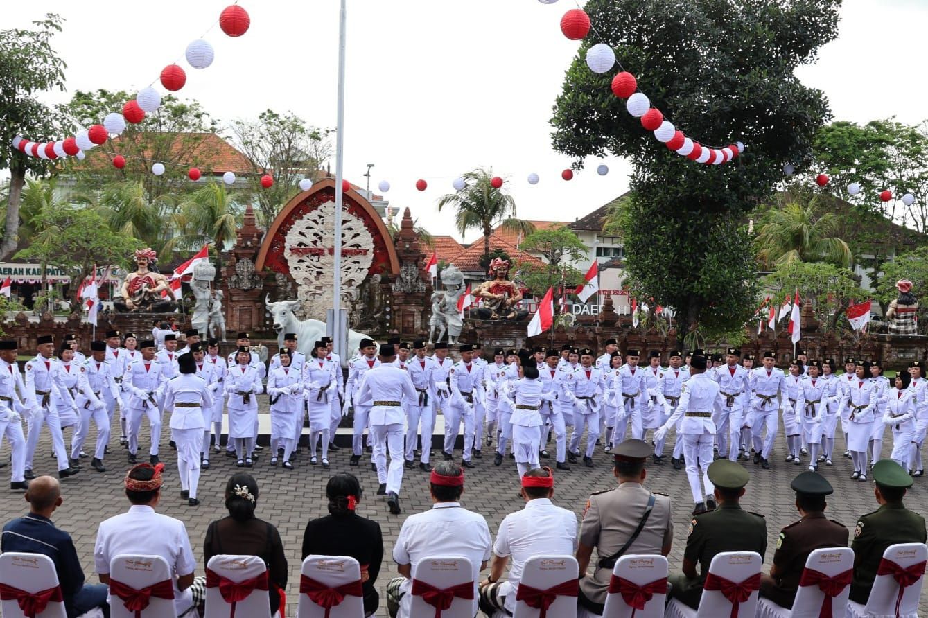 podiumnews.com-Wabup Tabanan Harapkan HUT Provinsi Bali Jadi Semangat Gotong Royong